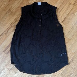 Cabi sleeveless lace top